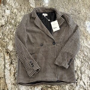 NWT Bohme Double Breasted Blazer